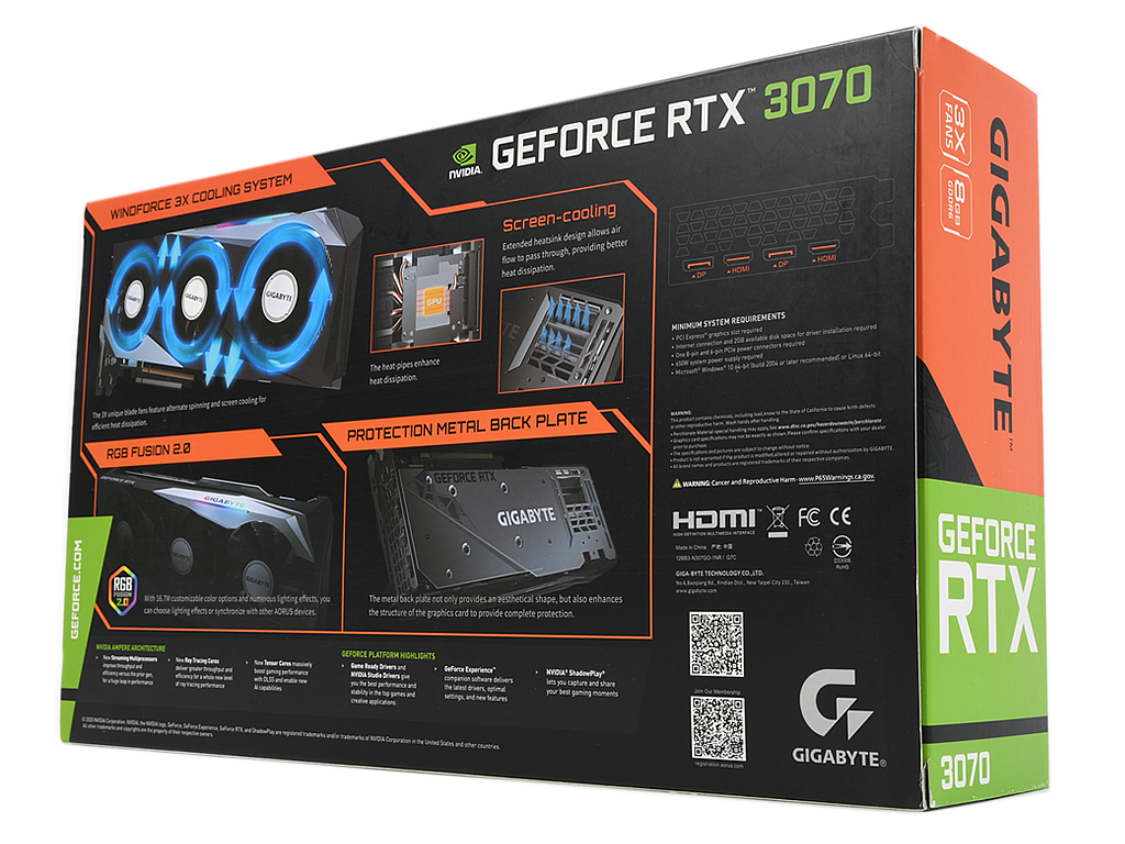 【のぞみ】GIGABYTE RTX3070 GV-N3070GAMING Amazon.com: GIGABYTE GeForce RTX 3070 Gaming OC 8G Graphics