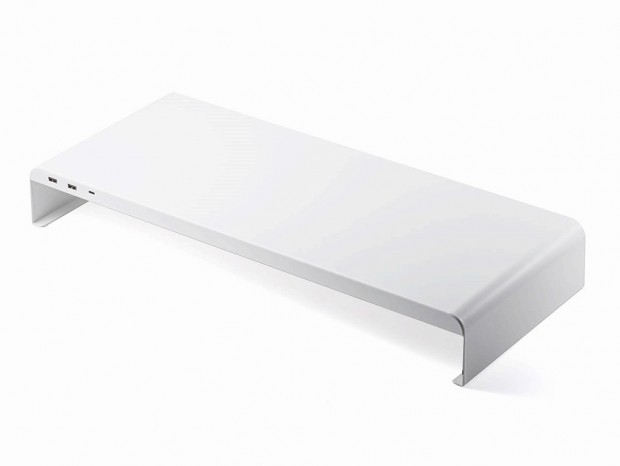 サンワダイレクト、Type-Cポートも備えるUSB充電機能付きモニタースタンド発売
