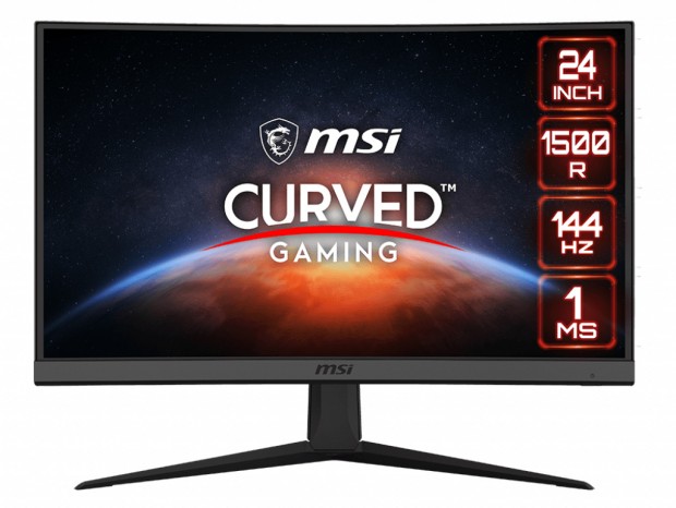 144Hz/1ms対応のフルHD曲面ゲーミング液晶、MSI「Optix G24C6」
