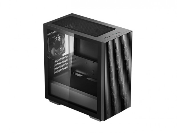 2面メッシュパネルの高エアフローミニタワー、Deepcool「MATREXX 40」