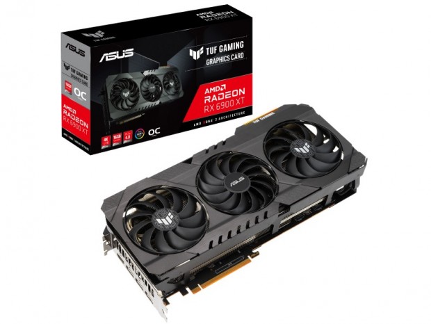 ASUS「TUF Gaming」、オリジナル3連ファンクーラー搭載のRadeon RX 6900 XT