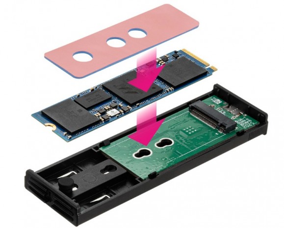SATA/NVMe両対応のM.2 SSDケース、センチュリー「どっち～も BOX M.2 SATA NVMe」