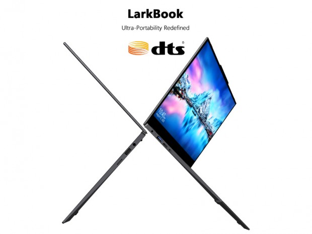 CHUWI、DTSサラウンド対応の13.3型薄型・軽量ノートPC「LarkBook」