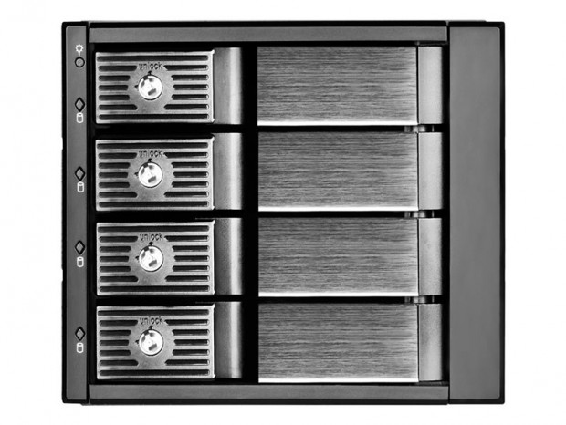 SilverStone、5.25インチ内蔵型SATA/SASリムーバブルベイ「FS304/FS301」国内発売