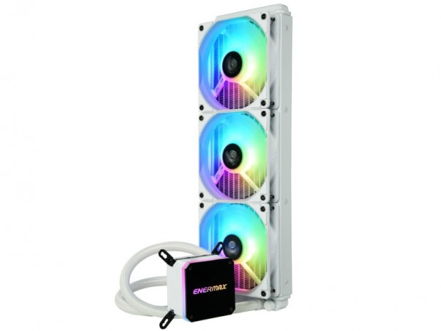 ENERMAX、360mmラジエターの白いオールイワン型水冷「LIQMAX III 360 ARGB White」