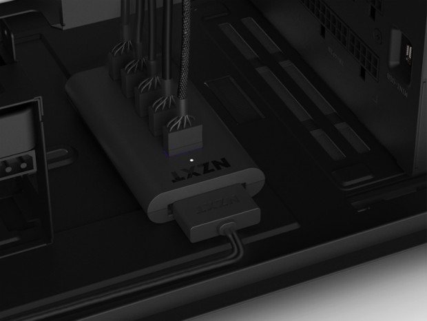 USBピンヘッダ不足を解消する4ポートUSBハブ、NZXT「Internal USB Hub (Gen 3)」