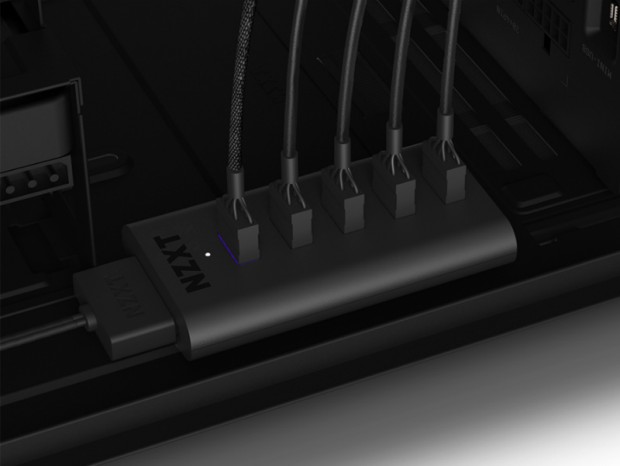 USBピンヘッダ不足を解消する4ポートUSBハブ、NZXT「Internal USB Hub (Gen 3)」