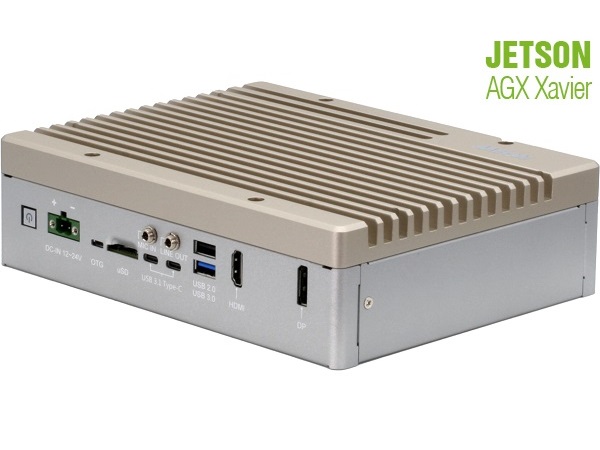 Jetson AGX Xavier搭載のAIエッジ向け超小型PC、AAEON「BOXER-8222AI」