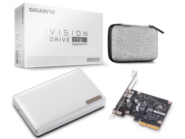 最大転送2,000MB/sのUSB3.2 Gen.2×2対応SSD、GIGABYTE「VISION DRIVE」
