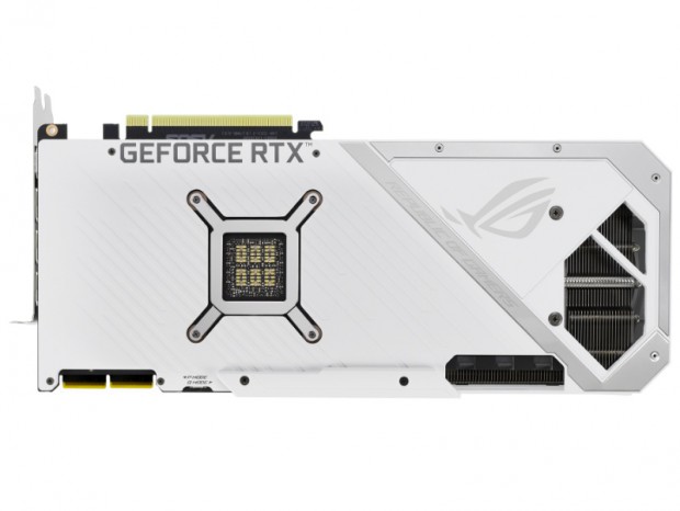 ASUS ROG STRIX、白い3連ファンクーラーを搭載するGeForce RTX 30シリーズ計6モデル