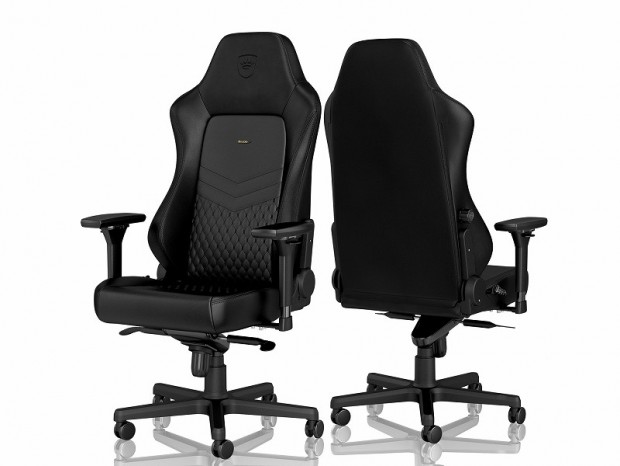 noblechairs、本革仕様の大型ゲーミングチェア「HERO Real Leather」発売