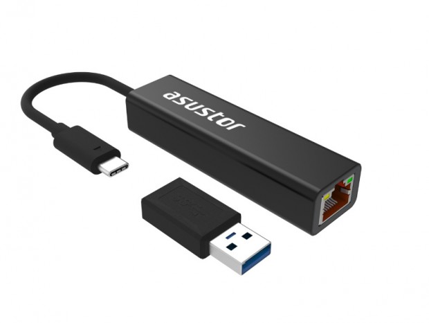 USB Type-C接続の2.5ギガビットLANアダプタ、ASUSTOR「AS-U2.5G2」