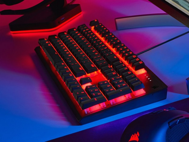 CHERRY VIOLAスイッチ採用ゲーミングキーボード、CORSAIR「K60 PRO」国内発売