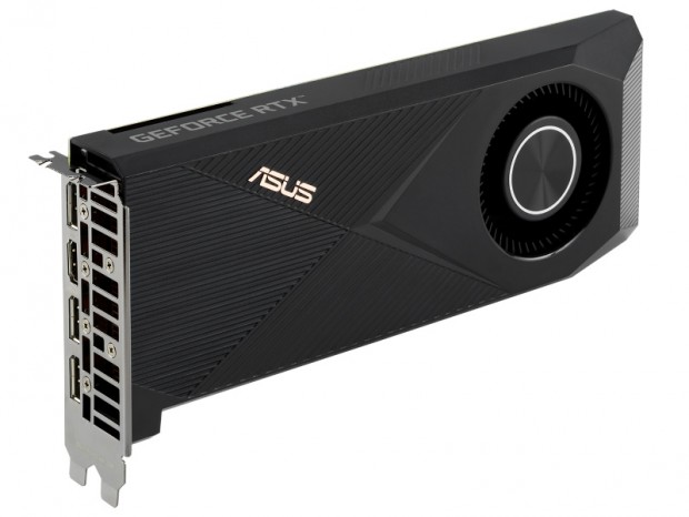 外排気クーラー搭載のGeForce RTX 3070、ASUS「TURBO-RTX3070-8G」