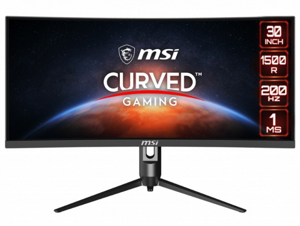 200Hz/1ms対応のWFHDウルトラワイド曲面液晶、MSI「Optix MAG301CR2」