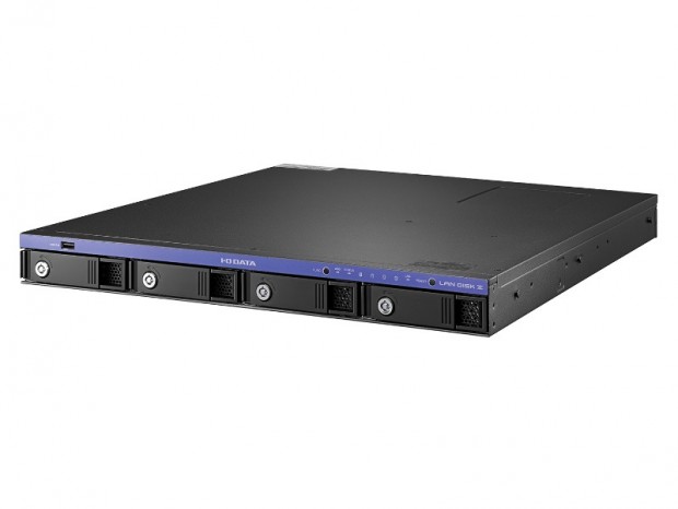 10G LANと第8世代Core搭載の4ベイラックマウントNASがアイ・オー・データから