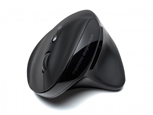 サンワダイレクト、リラックスした状態で操作できるエルゴBluetoothマウス発売