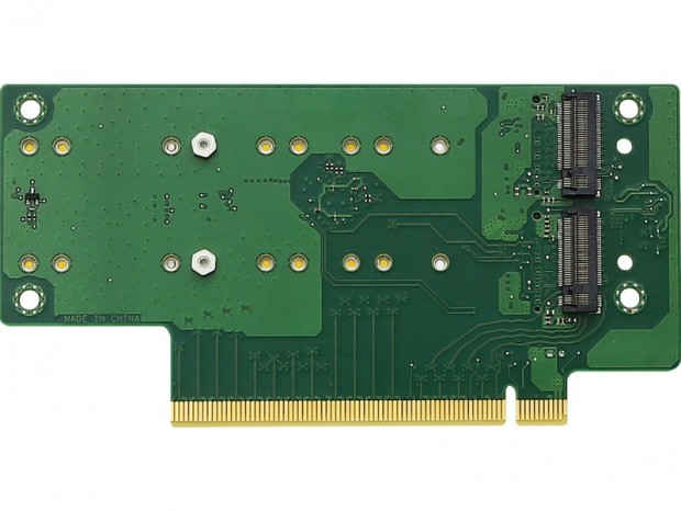 4枚のM.2 SSDが搭載できるPCI-Express4.0変換カード、ASRock Rack「RB4M2_G4」