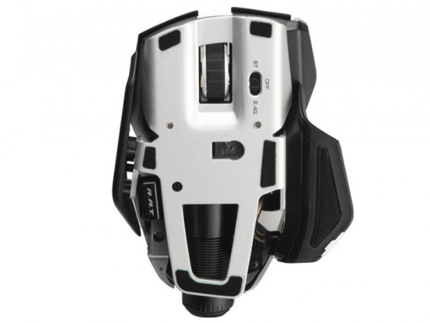 60％高速なDAKOTAスイッチ採用のワイヤレスゲーミングマウス、Mad Catz「R.A.T. DWS」