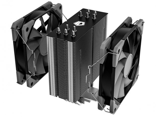 TDP220W対応のデュアルファンサイドフロー、ID-COOLING「SE-50」