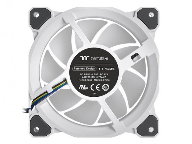 ARGB LEDを54個搭載する汎用ファン、Thermaltake「Riing Quad Plus RGB Single Pack」