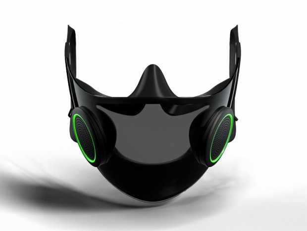 マイク内蔵で音声明瞭、Razerがホンキで作ったハイテクマスク「Project