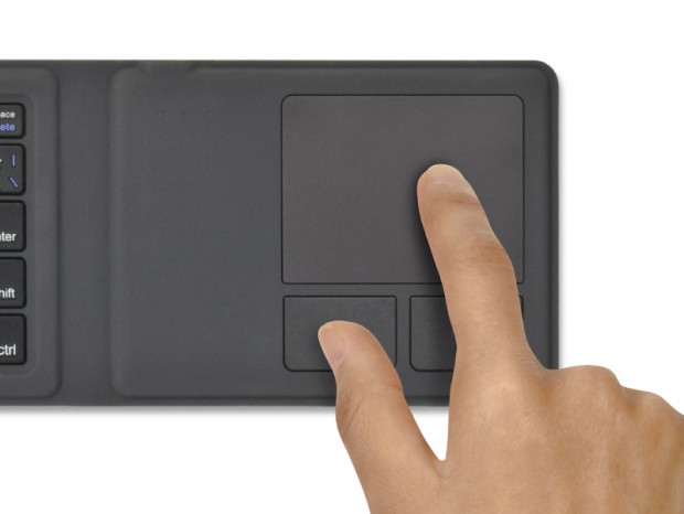 JTT、手帳サイズに折りたためるタッチパッド搭載キーボード「Bookey Pocket+」