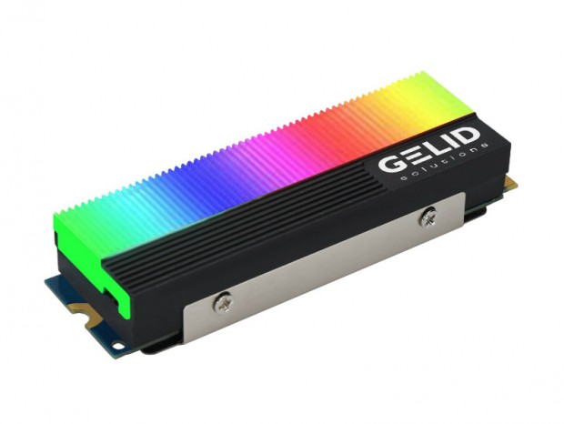 ARGB LEDを搭載したM.2 SSDヒートシンク、GELID「GLINT」がサイズから発売