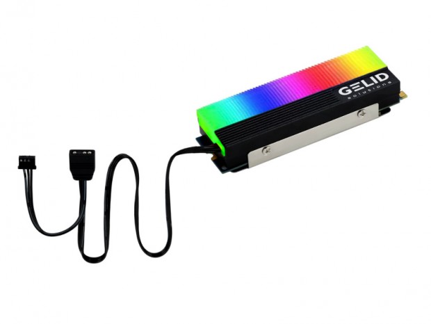 ARGB LEDを搭載したM.2 SSDヒートシンク、GELID「GLINT」がサイズから発売