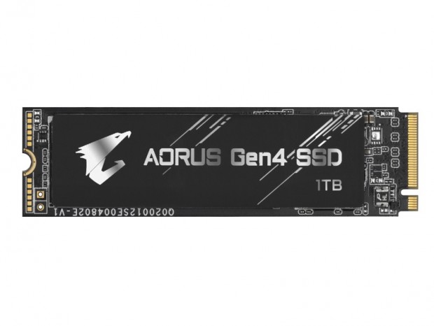 ヒートシンクレスのPCI-Express4.0 SSD、GIGABYTE「AORUS Gen 4 SSD 1TB」発売