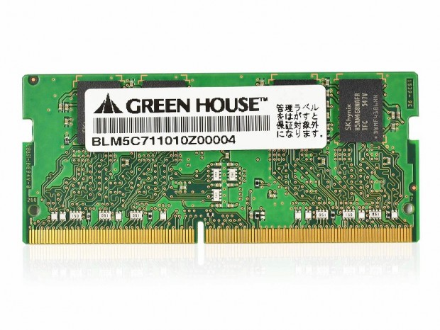グリーンハウス、DDR4-3200MHzに対応するJEDEC準拠のデスクトップ＆ノートPC用メモリ