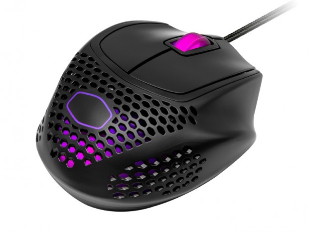 重量わずか49gのつかみ持ち向け超軽量ゲーミングマウス、Cooler Master「MM720」