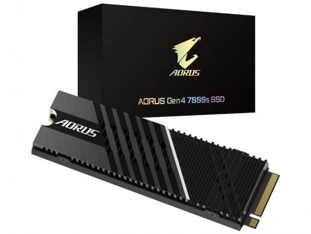 PS5018-E18コントローラ採用のPCIe4.0 SSD、GIGABYTE「AORUS Gen4 7000s SSD」