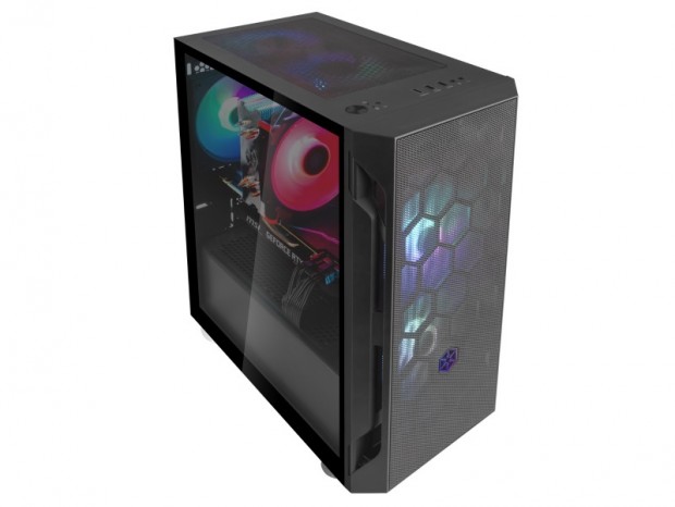 2面メッシュパネルの高エアフローミニタワーPCケース、SilverStone「FARA H1M PRO」