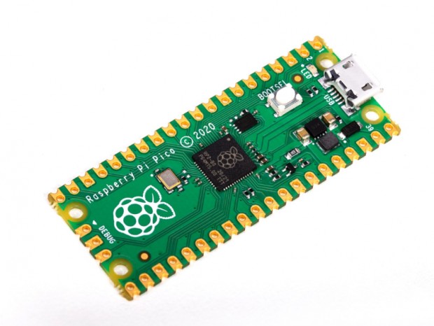 売価4ドル。独自IC採用の小型開発用基板「Raspberry Pi Pico」