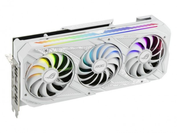ASUS「ROG」、白いGeForce RTX 3070グラフィックスカード国内取り扱い開始