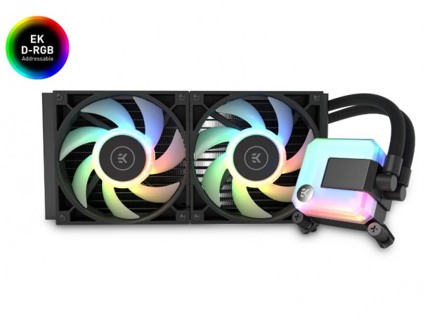 280mmラジエター採用の高性能オールインワン水冷、EKWB「EK-AIO 280D-RGB」