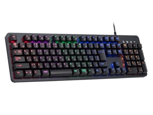 サイバーガジェット、SwitchやPS4対応の青軸メカニカルキーボードを発売