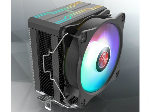 92mmファン採用のコンパクトサイドフローCPUクーラー、RAIJINTEK「ELEOS RBW」