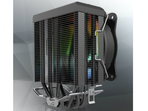 92mmファン採用のコンパクトサイドフローCPUクーラー、RAIJINTEK「ELEOS RBW」