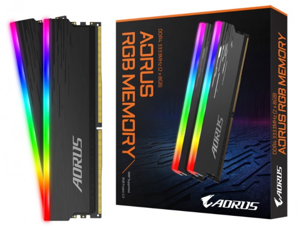 GIGABYTE、Memory Boost対応のDDR4 OCメモリ「AORUS RGB Memory」計2モデル