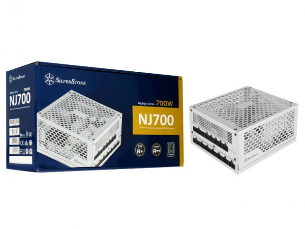 容量700Wのファンレス電源ユニット、SilverStone「NJ700」