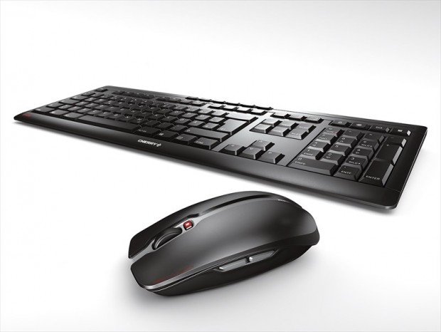 Cherry、静音シザースイッチ搭載の薄型キーボード・マウスセット「STREAM DESKTOP」