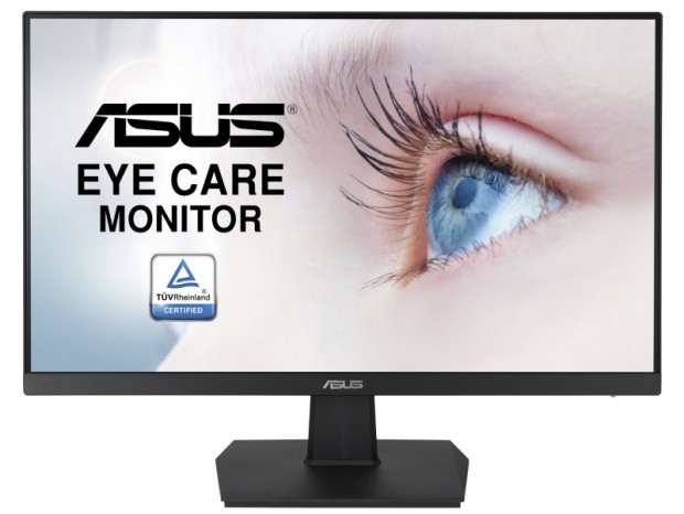 USB Type-C対応の23.8型アイケア液晶ディスプレイ、ASUS「VA24ECE」