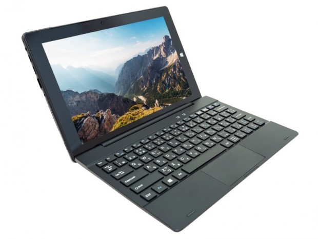 Windows 10 Pro搭載10.1型2-in-1タブレットPC、テックウインド「CLIDE W10D」