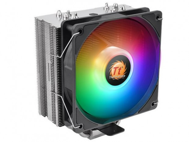 120mm ARGBファン搭載のスリムサイドフロー、Thermaltake「UX210 ARGB」