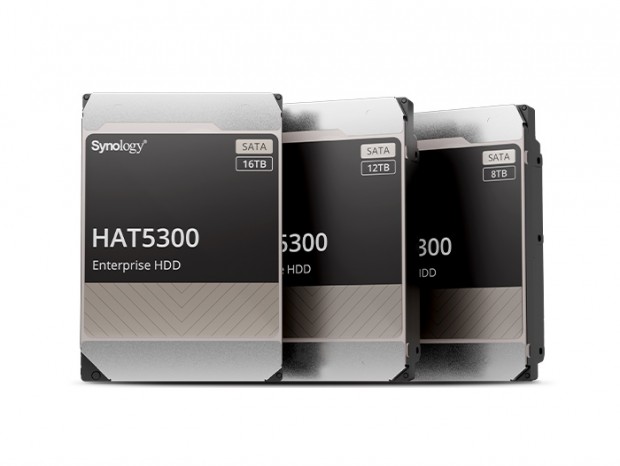 MTTF250万時間のNAS向け高耐久HDD、Synology「HAT5300」シリーズ