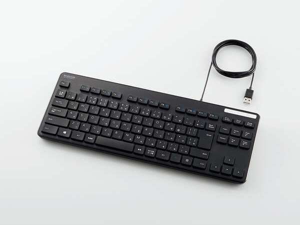 エレコム、抗菌仕様の薄型キーボード計6モデル2月上旬発売