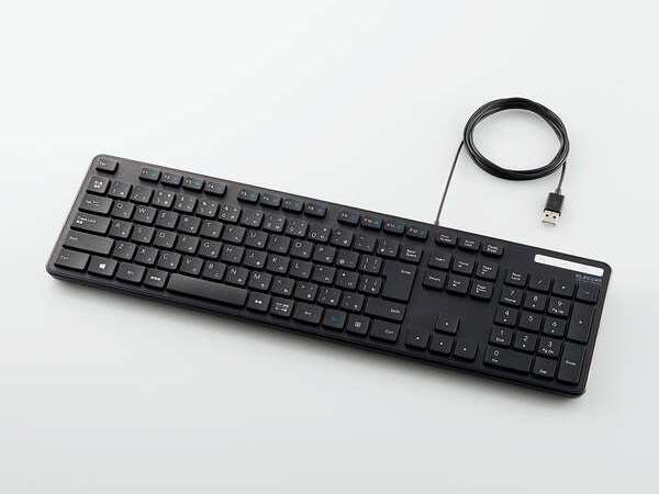 エレコム、抗菌仕様の薄型キーボード計6モデル2月上旬発売