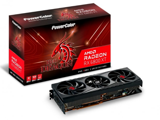 PowerColor、オリジナルクーラー採用のOC版Radeon RX 6800 XT「Red Dragon」発売
